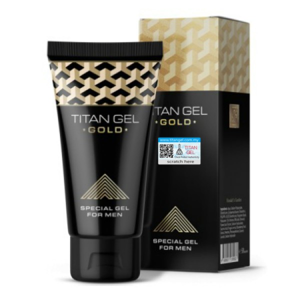 Titan Gel Gold Original Russia | Special Gel For Men